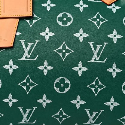 Louis Vuitton Calfskin Monogram Speedy P9 Bandouliere 50 Green 8 of 12