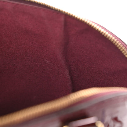 Louis Vuitton Vernis Alma PM Rouge Fauviste 7 of 10