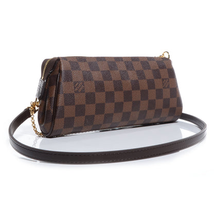Louis Vuitton Damier Ebene Eva Clutch 3 of 7