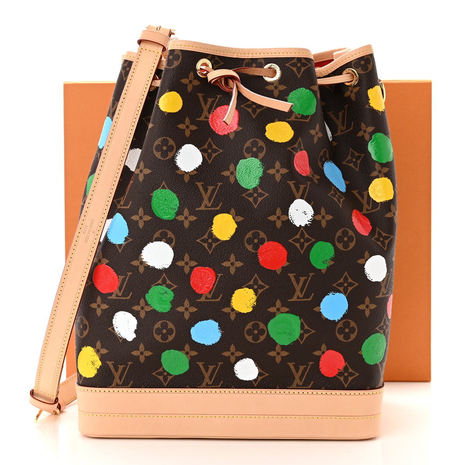 Louis Vuitton LV X YK Monogram Dots Noe Multicolor 11 of 11