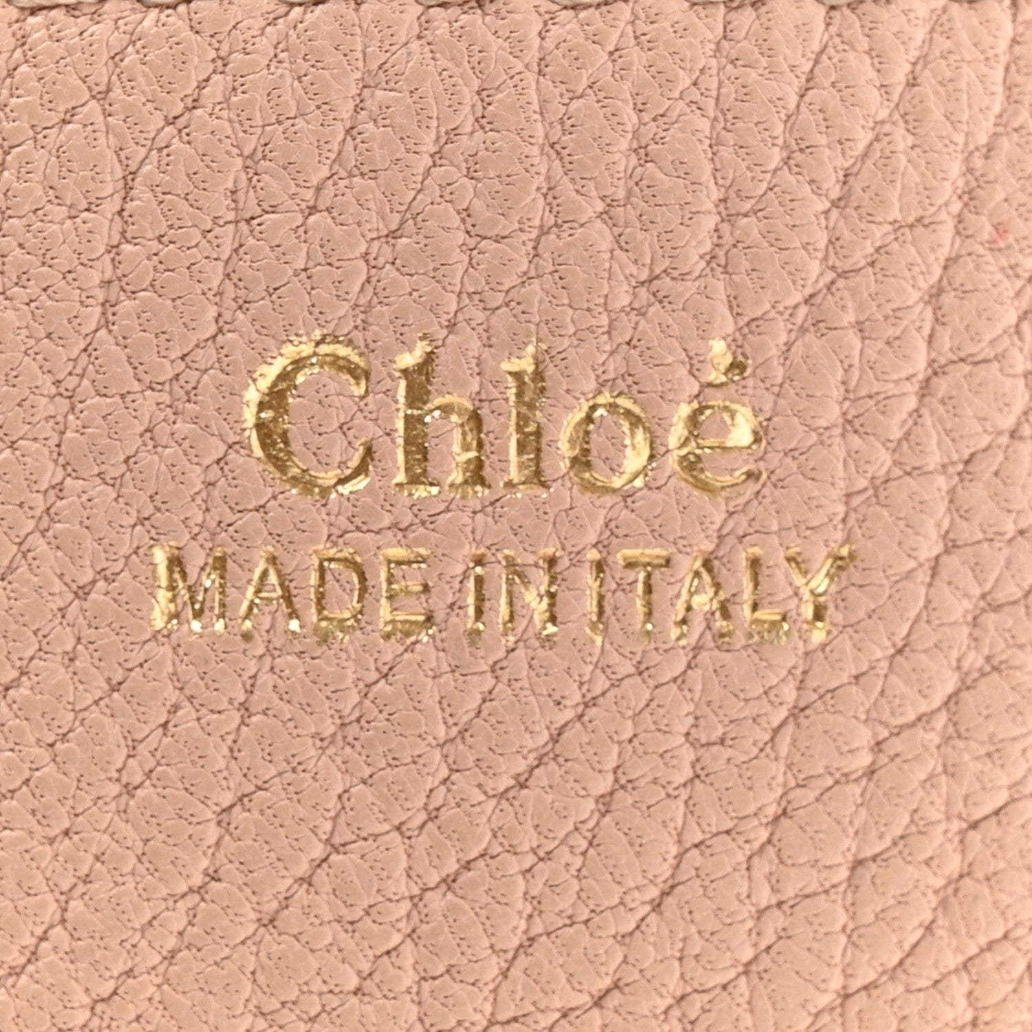 Chloe Grained Lambskin Mini Drew Shoulder Bag Cement Pink 6 of 13
