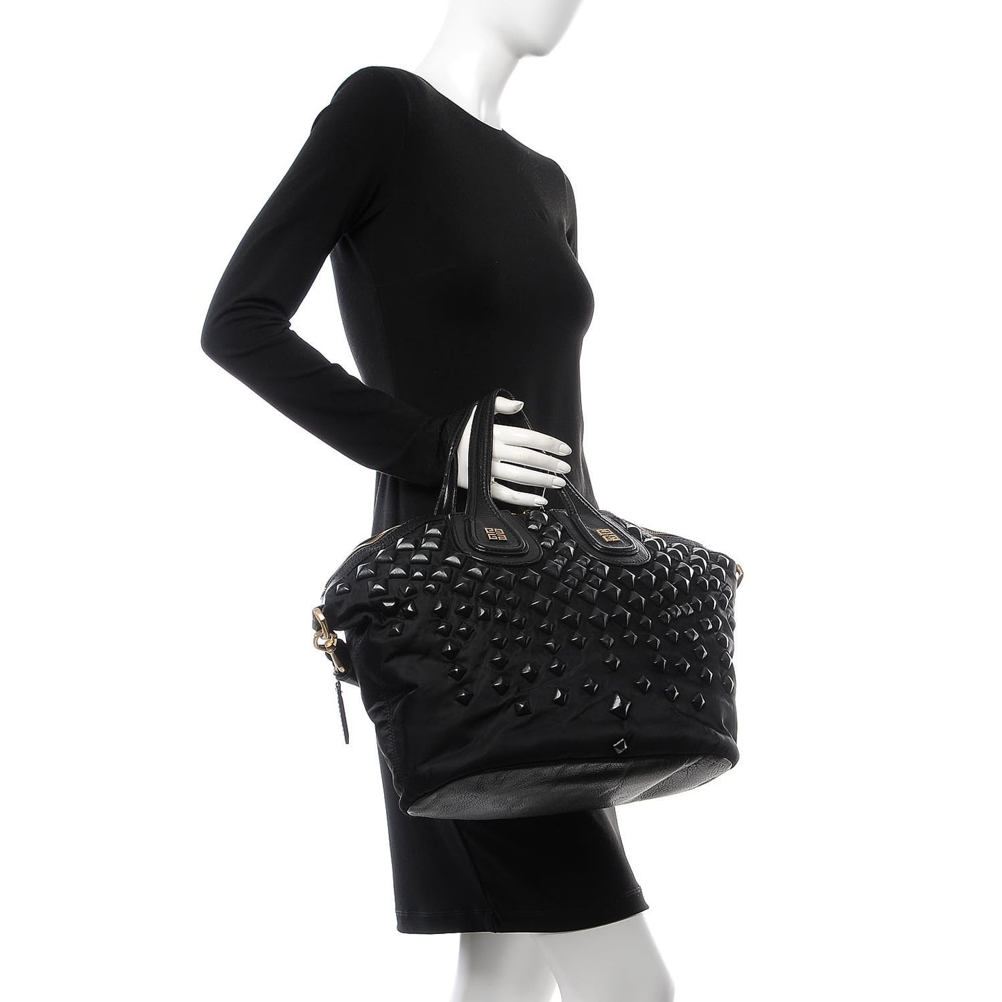 Nylon Studded Medium Nightingale Black