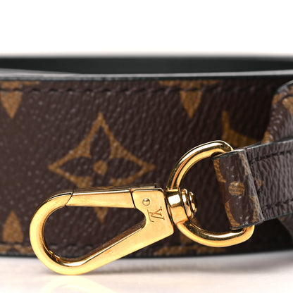 Louis Vuitton Monogram Bandouliere Shoulder Strap XL Black 3 of 4