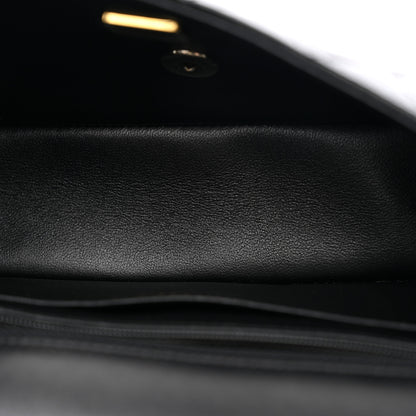 Chanel Lambskin Quilted Mini Rectangular Flap Black 5 of 11