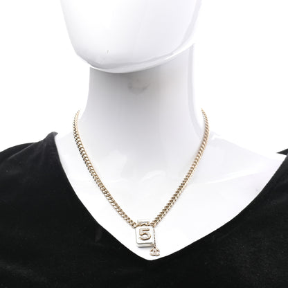Chanel Resin Crystal CC No 5 Perfume Bottle Necklace 2 of 6