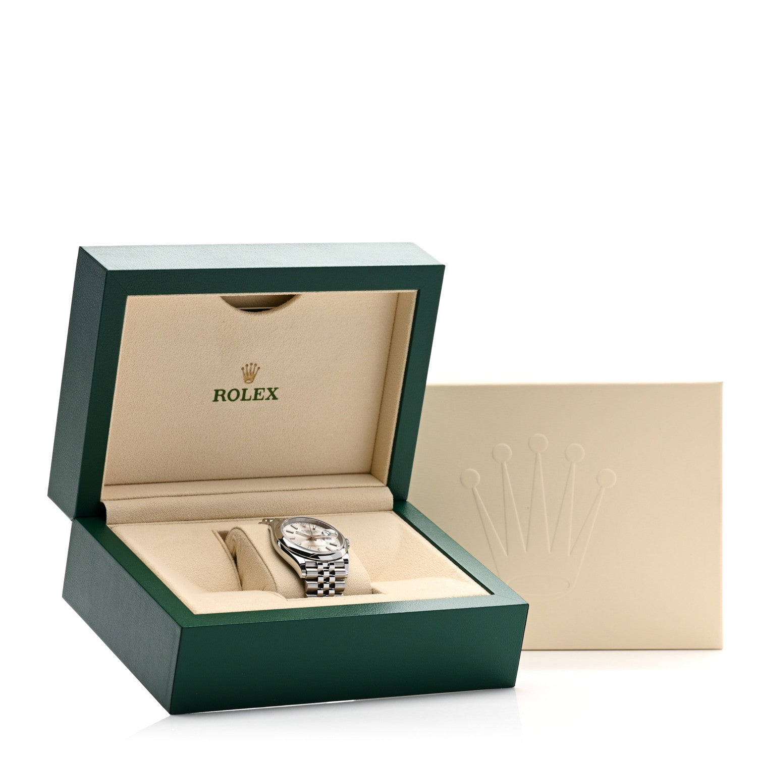 Rolex Stainless Steel 36mm Oyster Perpetual Datejust Watch Silver 126200 5 of 5