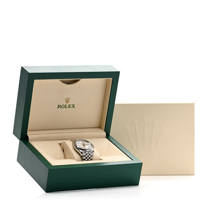Rolex Stainless Steel 36mm Oyster Perpetual Datejust Watch Silver 126200 5 of 5