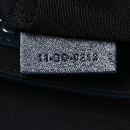 Christian Dior Coated Canvas CD Diamond Mini Hit The Road Bag Navy Blue 7 of 13