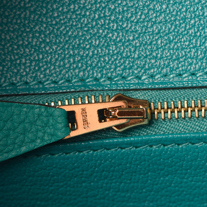 Hermes Togo Birkin 25 Vert Verone 32 of 37