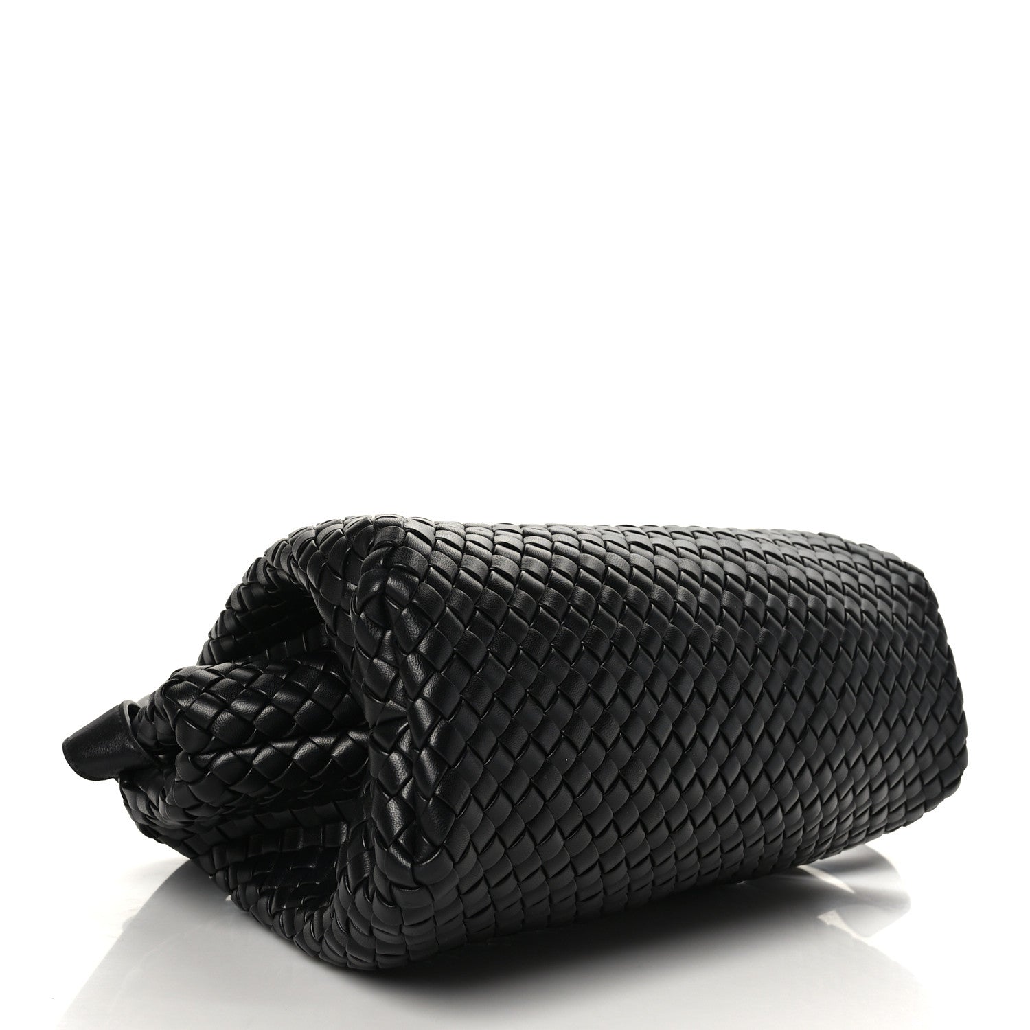 Bottega Veneta Nappa Intrecciato Medium Padded The Handle Tote Black 5 of 9