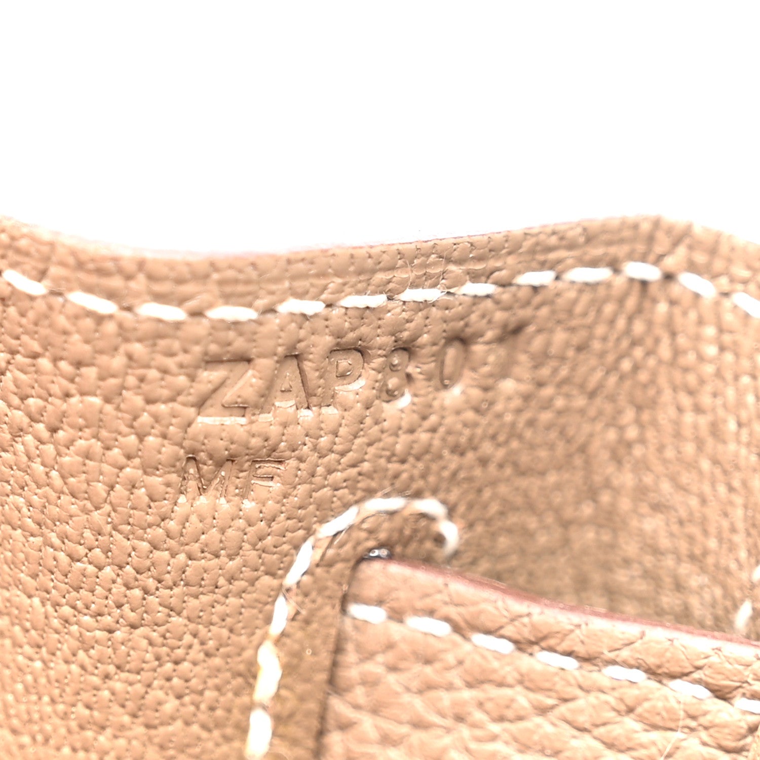 Hermes Togo Kelly Retourne 28 Etoupe 7 of 16