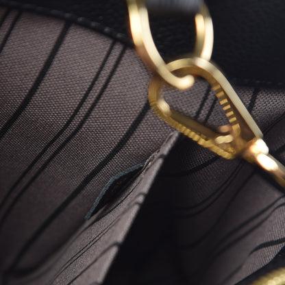 Louis Vuitton Empreinte Montaigne MM Black 8 of 10