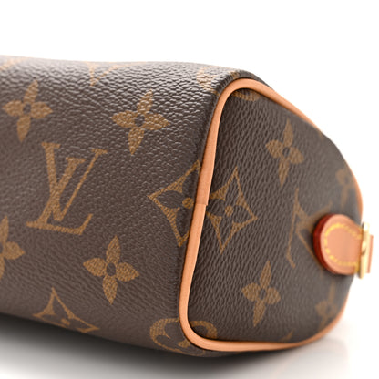 Louis Vuitton LOUIS VUITTON Monogram Nano Speedy Bandouliere 4 of 10