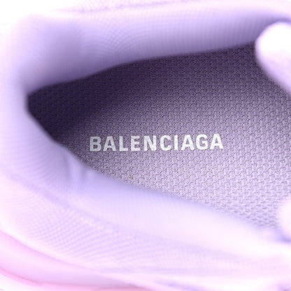 Balenciaga Fabric Mesh Clear Sole Womens Triple S Sneakers 36 Light Lilac White 7 of 11