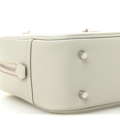 Hermes Chevre Mysore Mini Plume Gris Perle 9 of 11