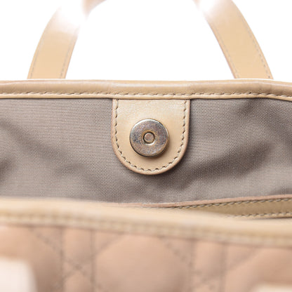 Christian Dior Coated Canvas Cannage Mini Panarea Tote Beige 18 of 18