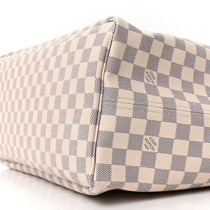 Louis Vuitton Damier Azur Neo Neverfull GM Rose Ballerine 10 of 11