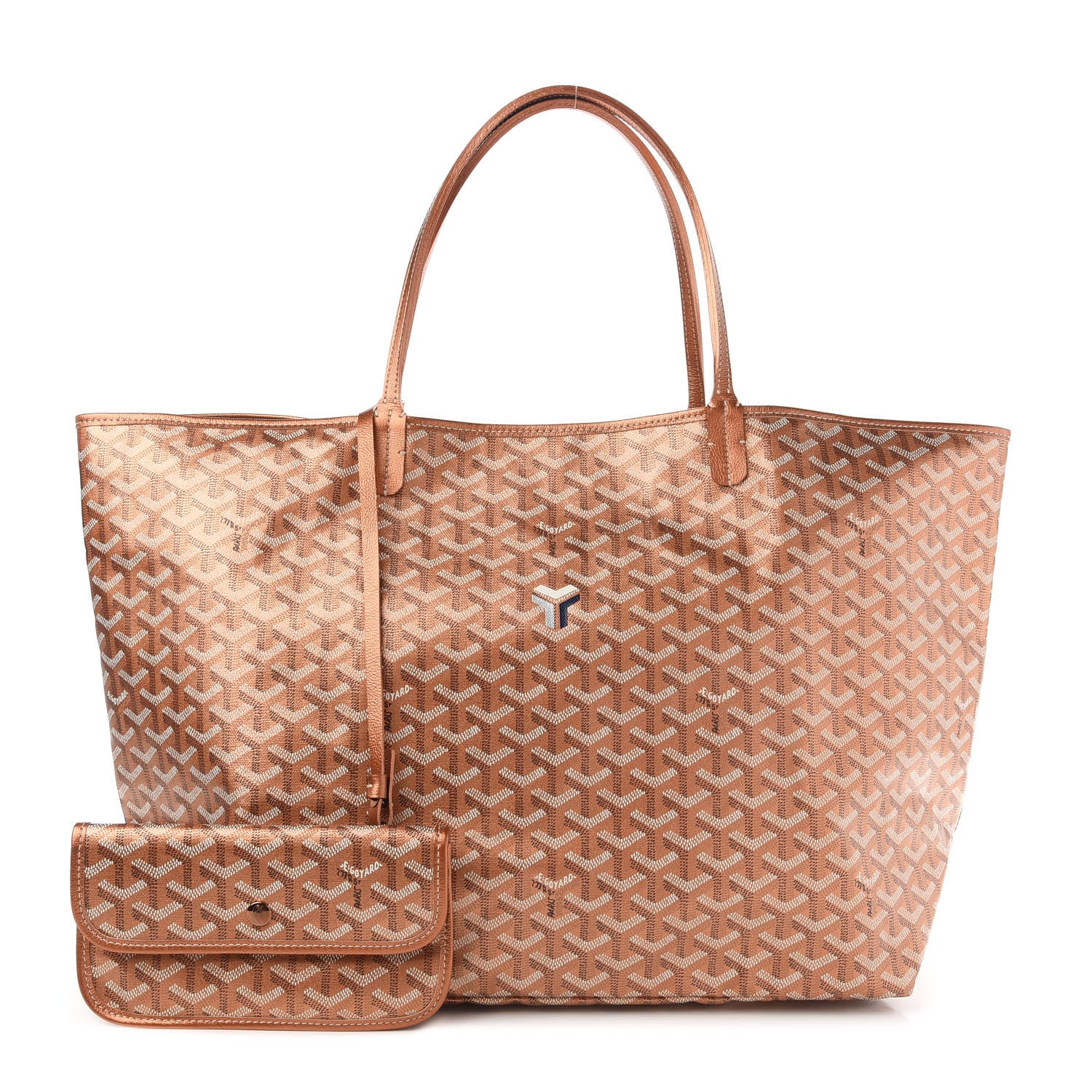 Goyard Goyardine Precious Metals Saint Louis GM Rose Gold 1 of 10