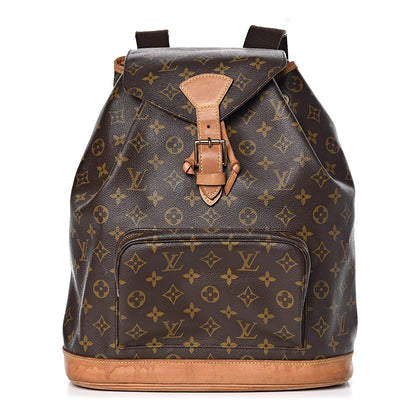Louis Vuitton Monogram Montsouris GM Backpack 1 of 12