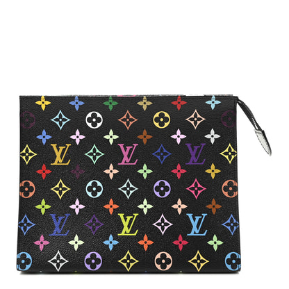 Louis Vuitton LV X TM Monogram Multicolor Toiletry Pouch 26 Black 1 of 7