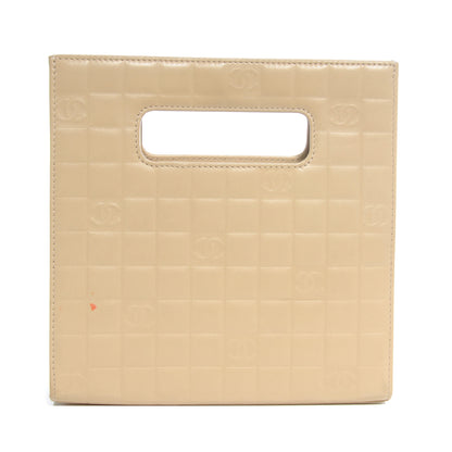 Chanel Lambskin Chocolate Bar Quilted Evening Bag Beige 1 of 17