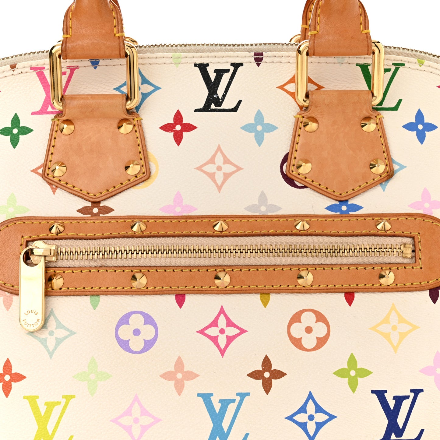 Monogram Multicolor Alma White