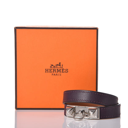 Hermes Swift Rivale Double Tour Bracelet S Ultraviolet 10 of 10