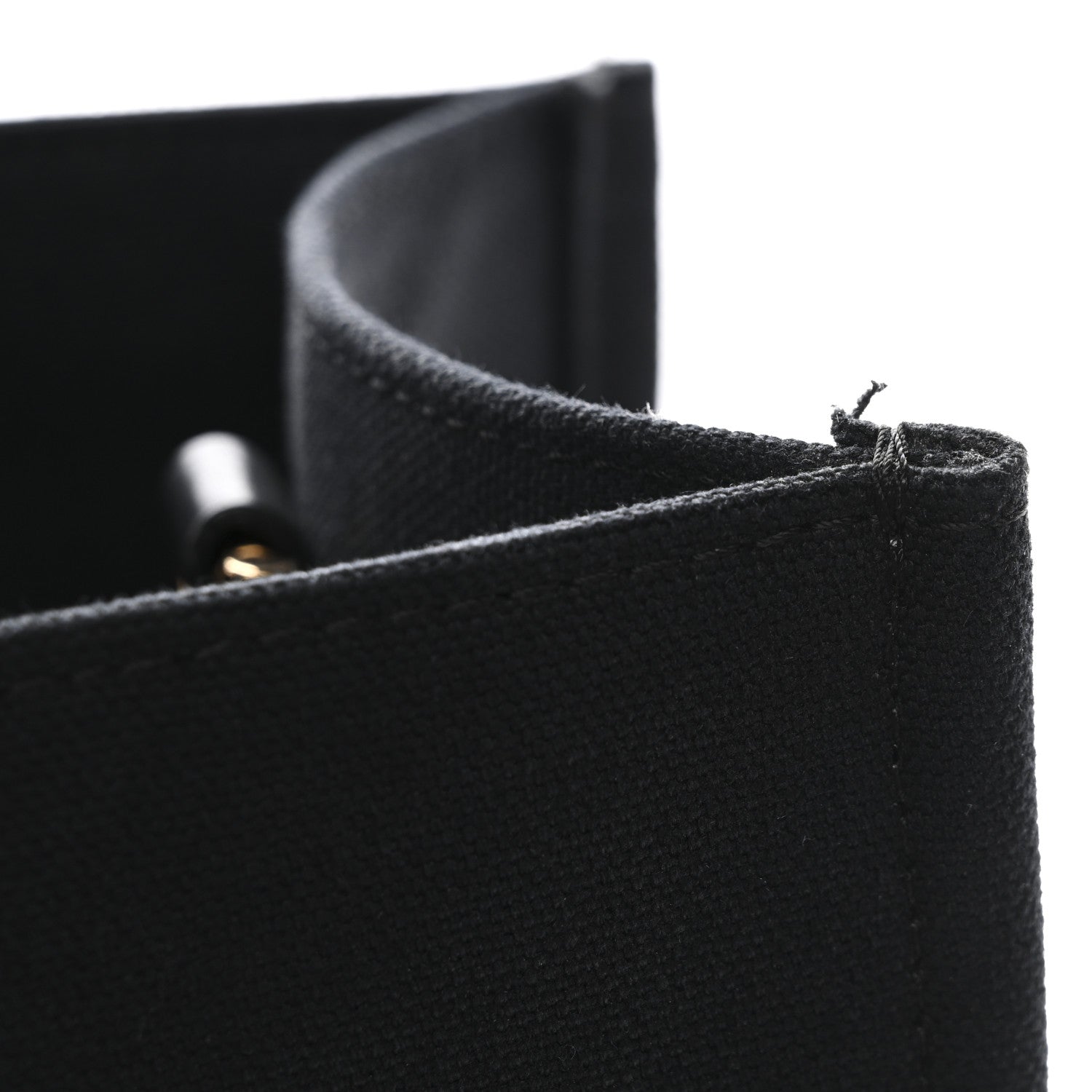 Versace Canvas Studded Small Logo Tote Bag Black 11 of 11