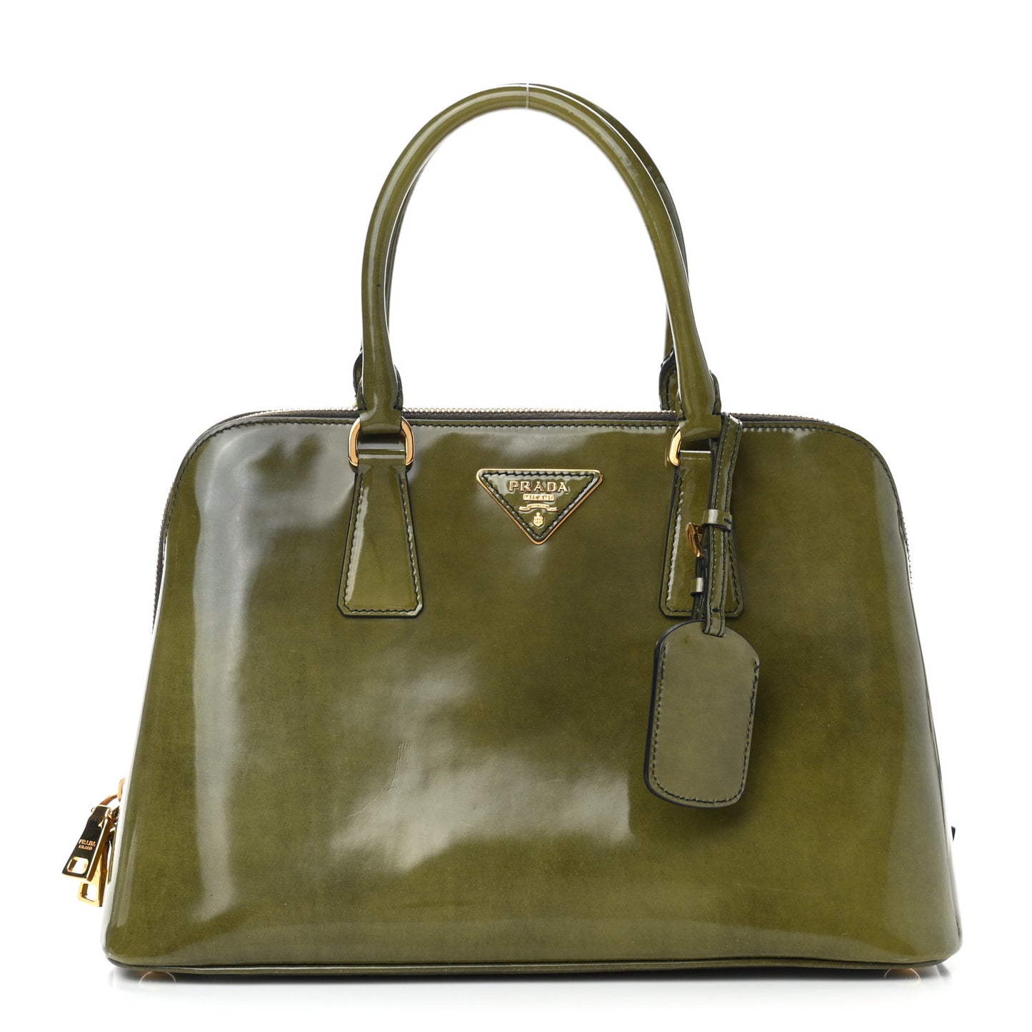 Spazzolato Medium Promenade Tote Militare Fume