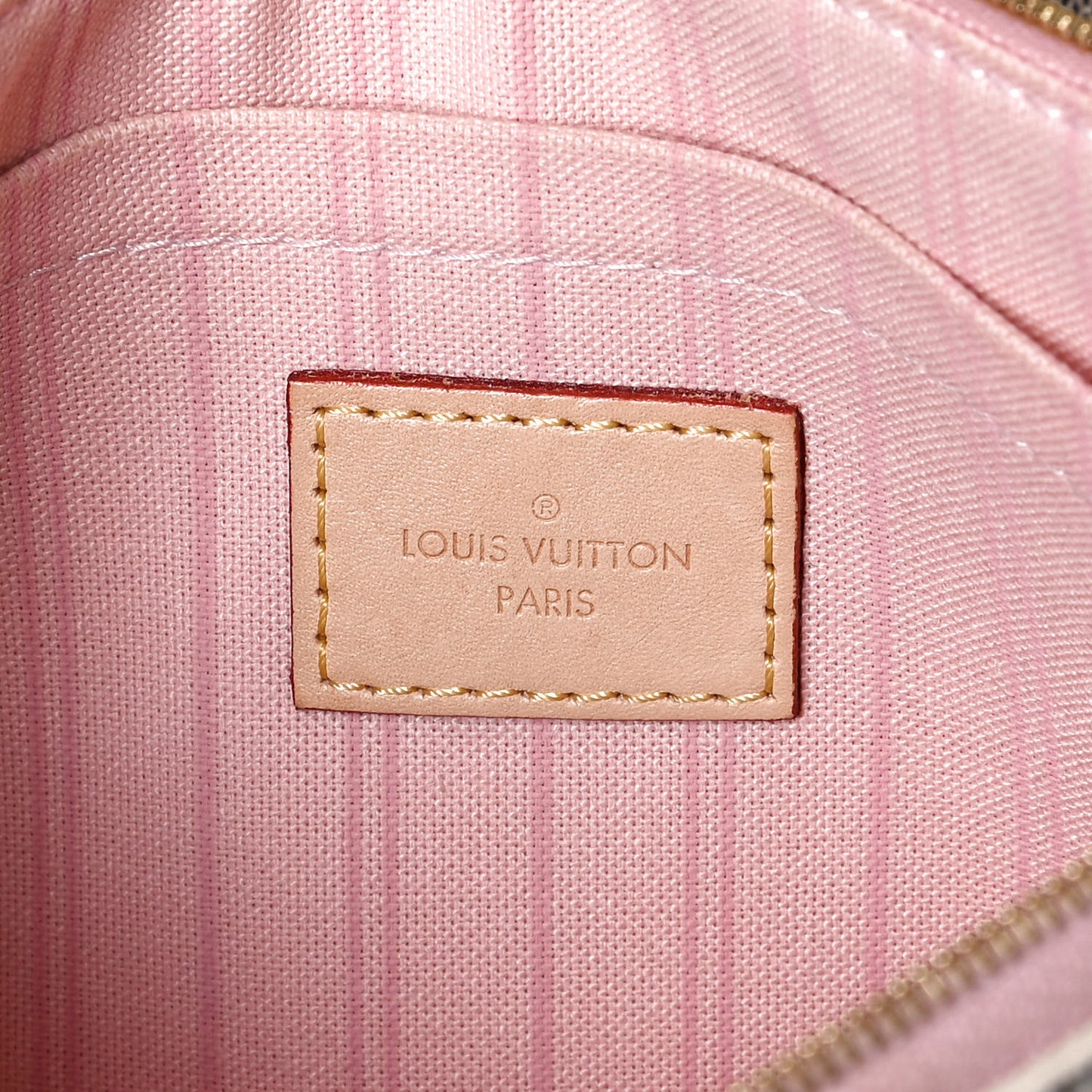 Damier Azur Neo Neverfull MM Rose Ballerine