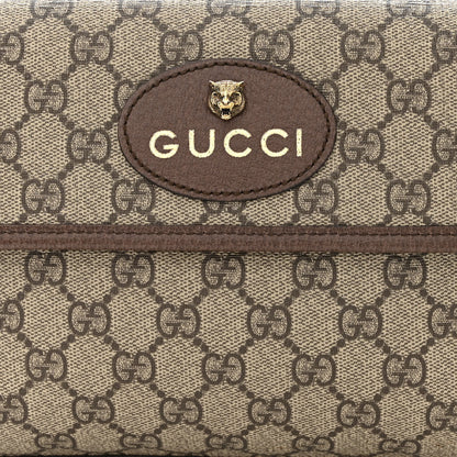 Gucci GG Supreme Monogram Neo Vintage Web Belt Bag Brown 8 of 10