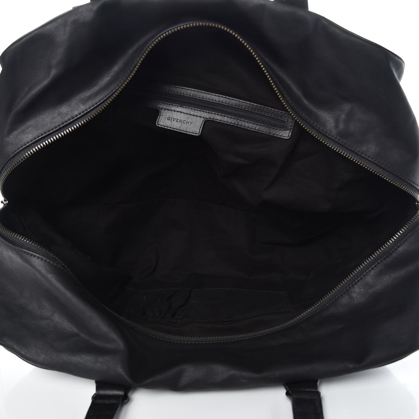 Canvas Calfskin Nightingale Duffle Black