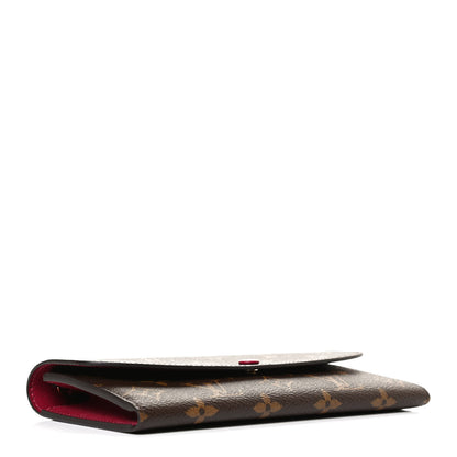 Louis Vuitton Monogram Emilie Wallet Fuchsia 4 of 9