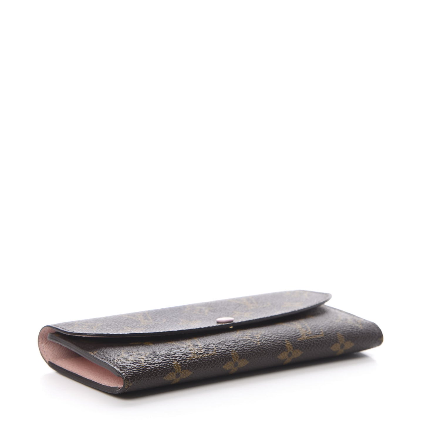 Monogram Emilie Wallet Rose Ballerine