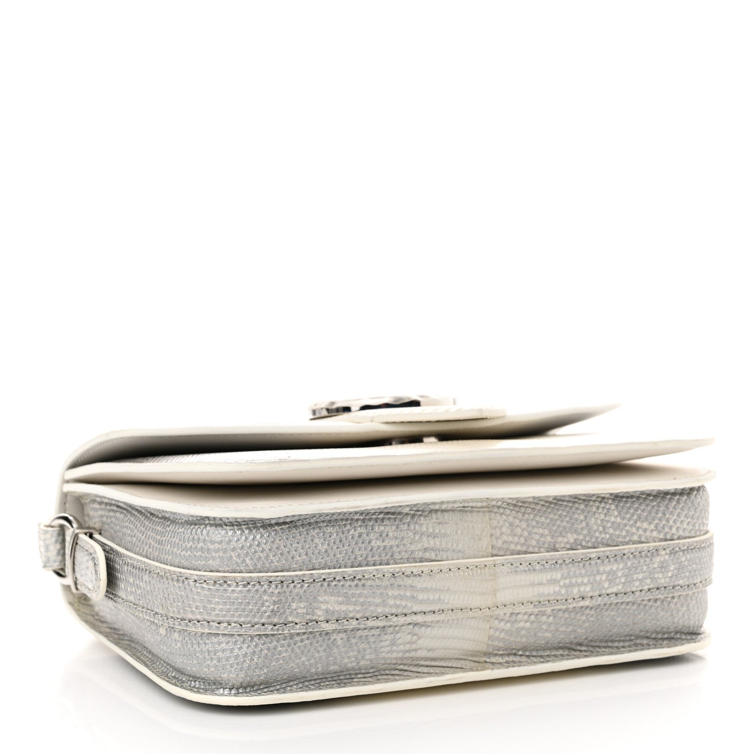 Louis Vuitton Lizard LV Pont 9 White Gray 4 of 9