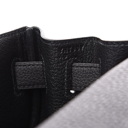 Hermes Togo Kelly Retourne 28 Black 8 of 9