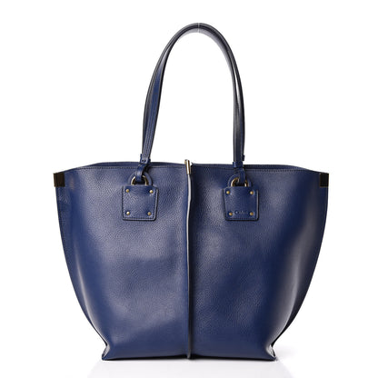 Chloe Smooth Calfskin Medium Vick Tote Captive Blue 3 of 14
