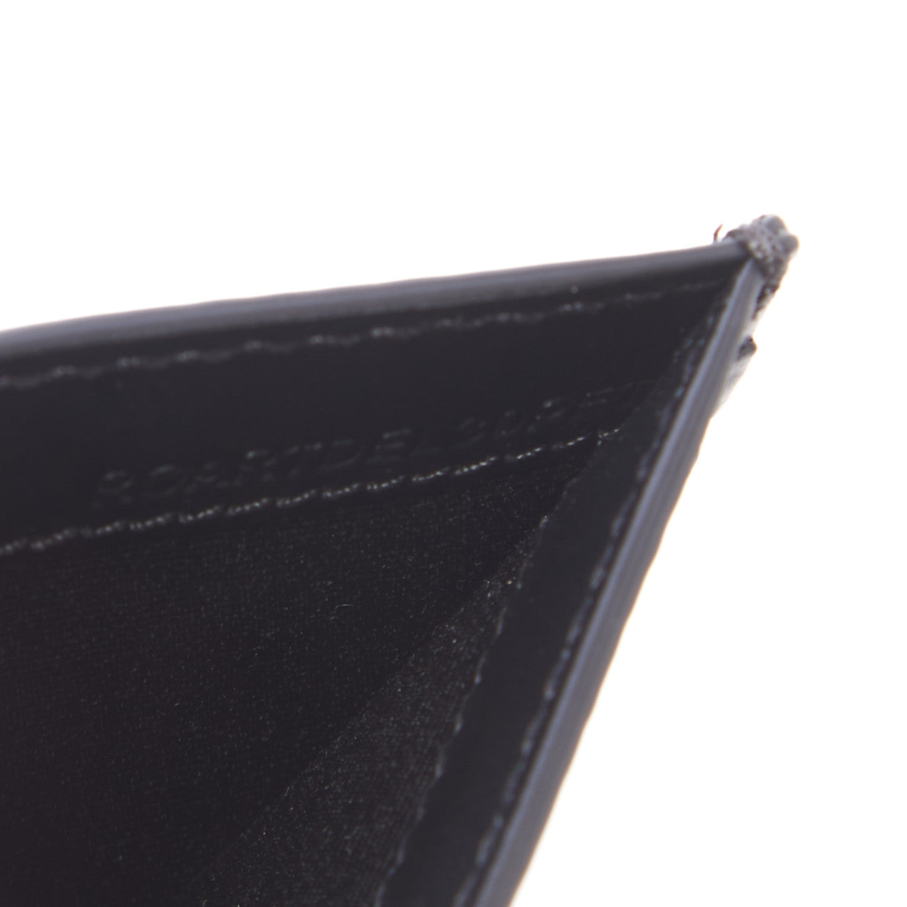 Elmer Calfskin Card Case Black