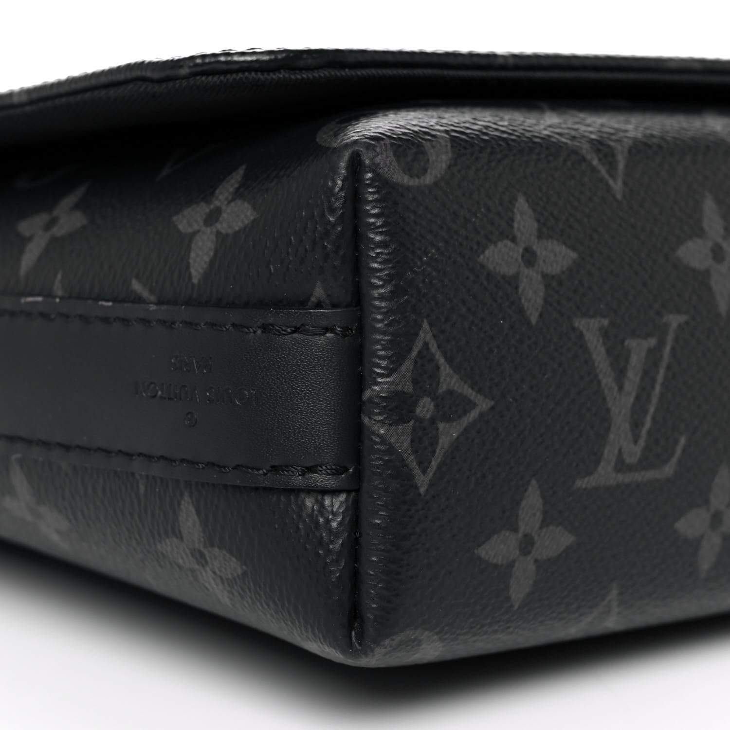 Louis Vuitton Monogram Eclipse District PM Black 7 of 8