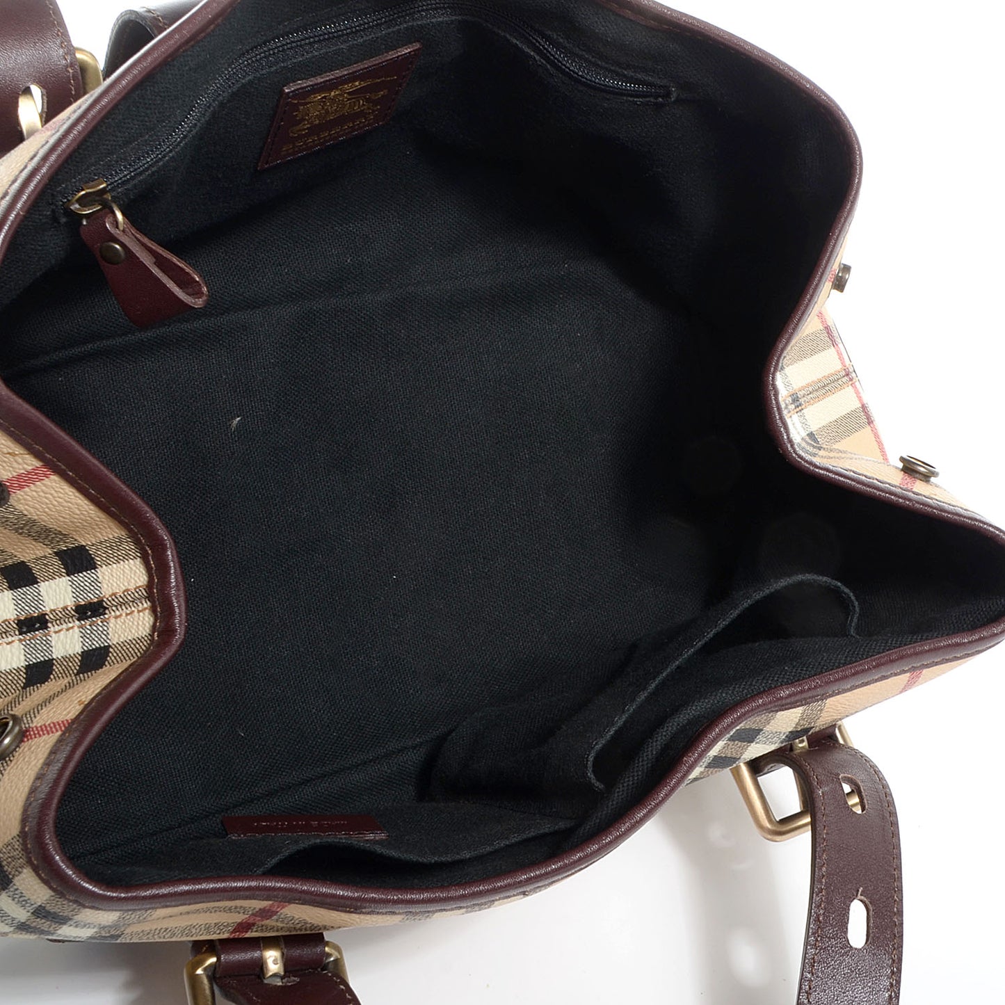 Haymarket Check Buckle Satchel