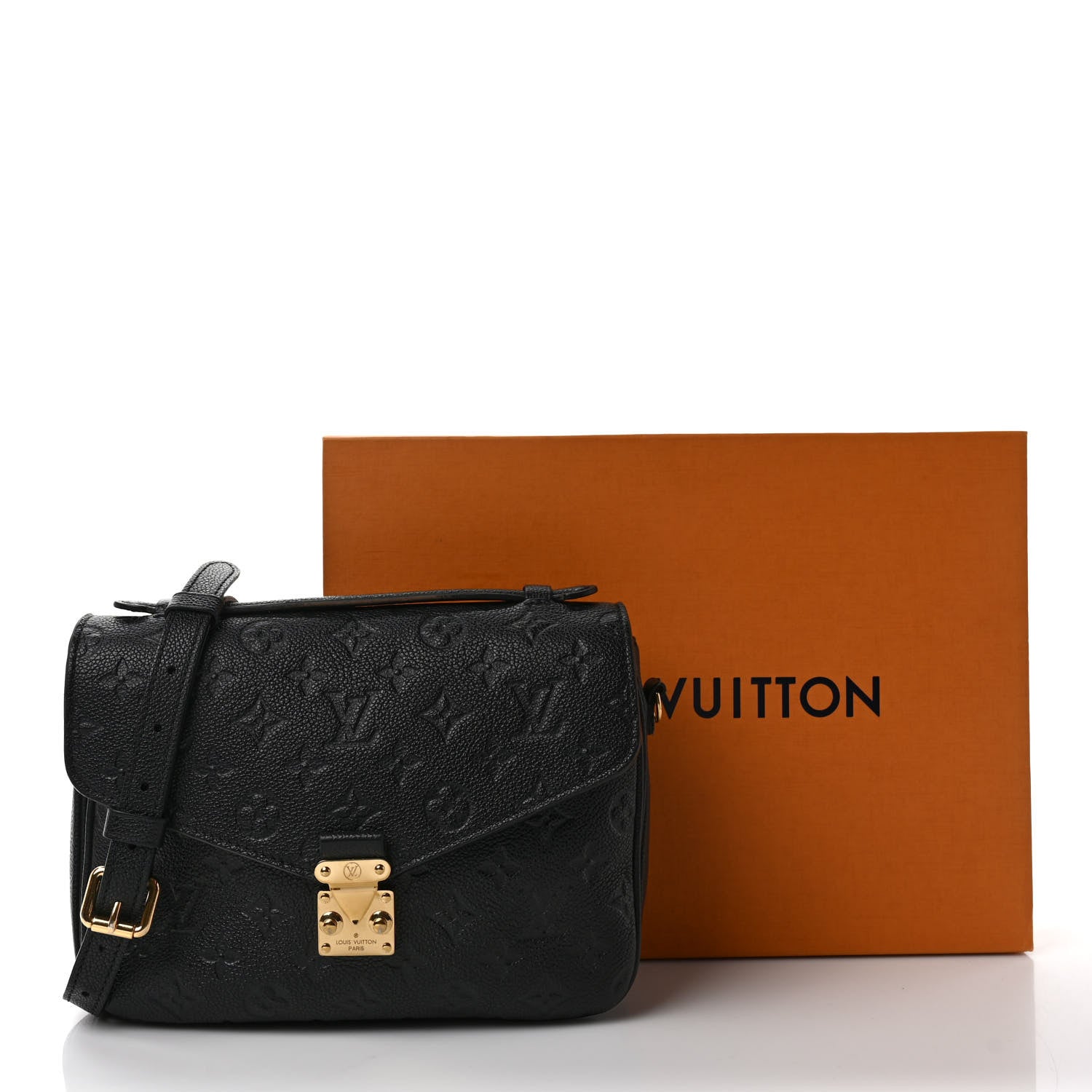 Louis Vuitton Empreinte Pochette Metis Black 10 of 10