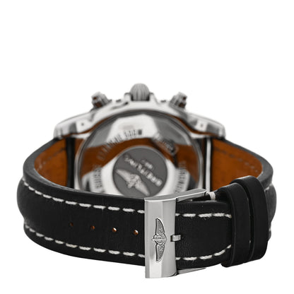 Breitling Stainless Steel Calfskin 44mm Chronomat Patrouille De France Automatic Watch Grey AB0110 3 of 5