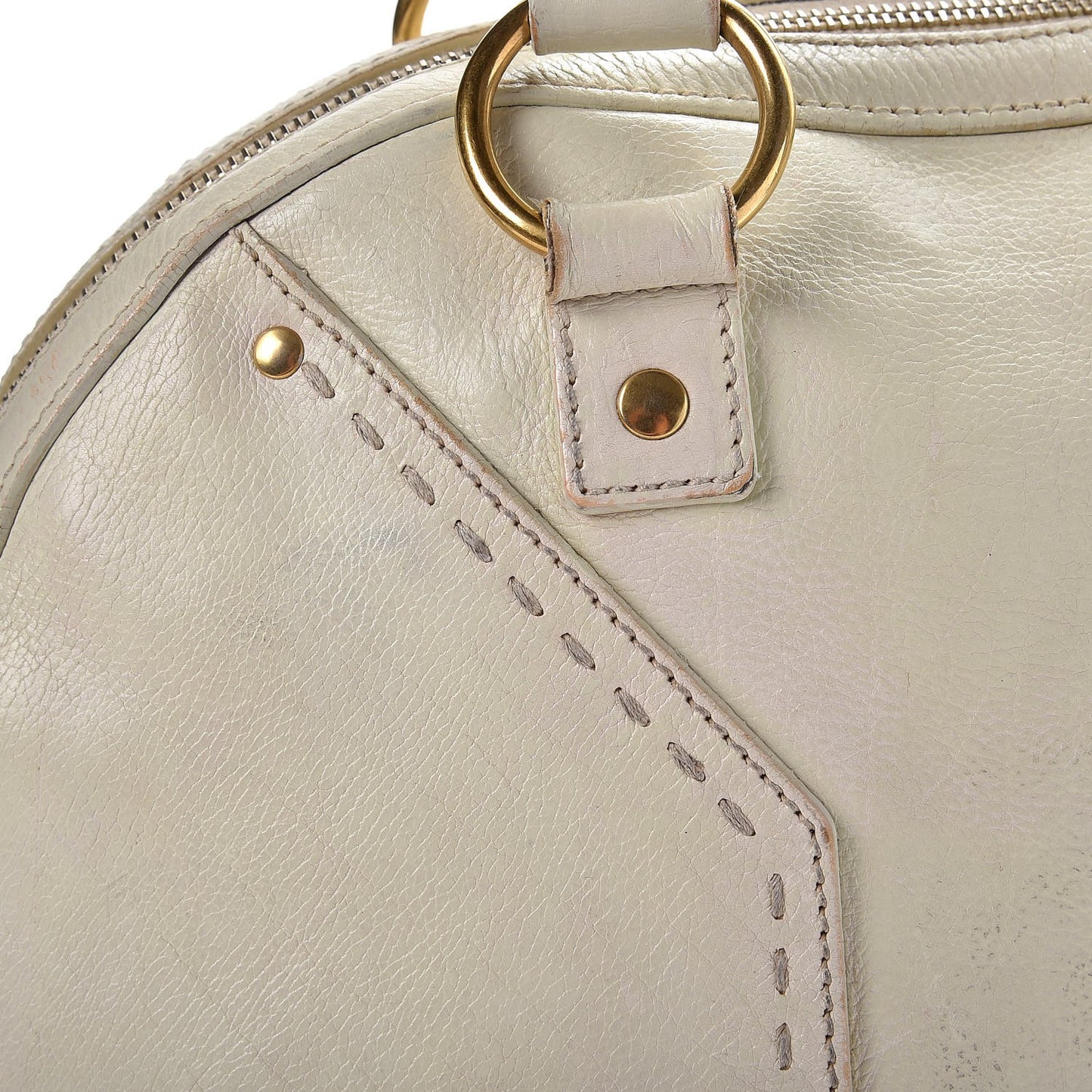 Calfskin Medium Muse Ivory