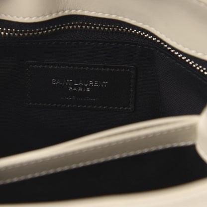 Saint Laurent Calfskin Y Quilted Monogram Toy Loulou Crossbody Bag Ivory 6 of 11