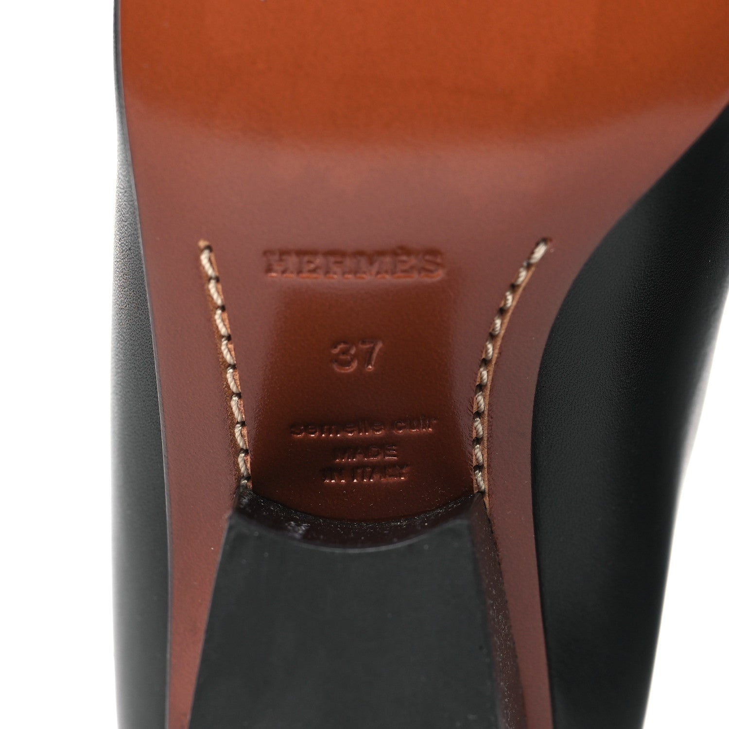 Hermes Calfskin New Jersey Boots 37 Black 6 of 8