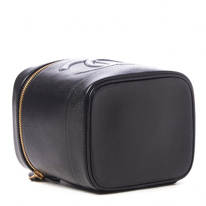 Chanel Caviar Vanity Cosmetic Case Black 3 of 8