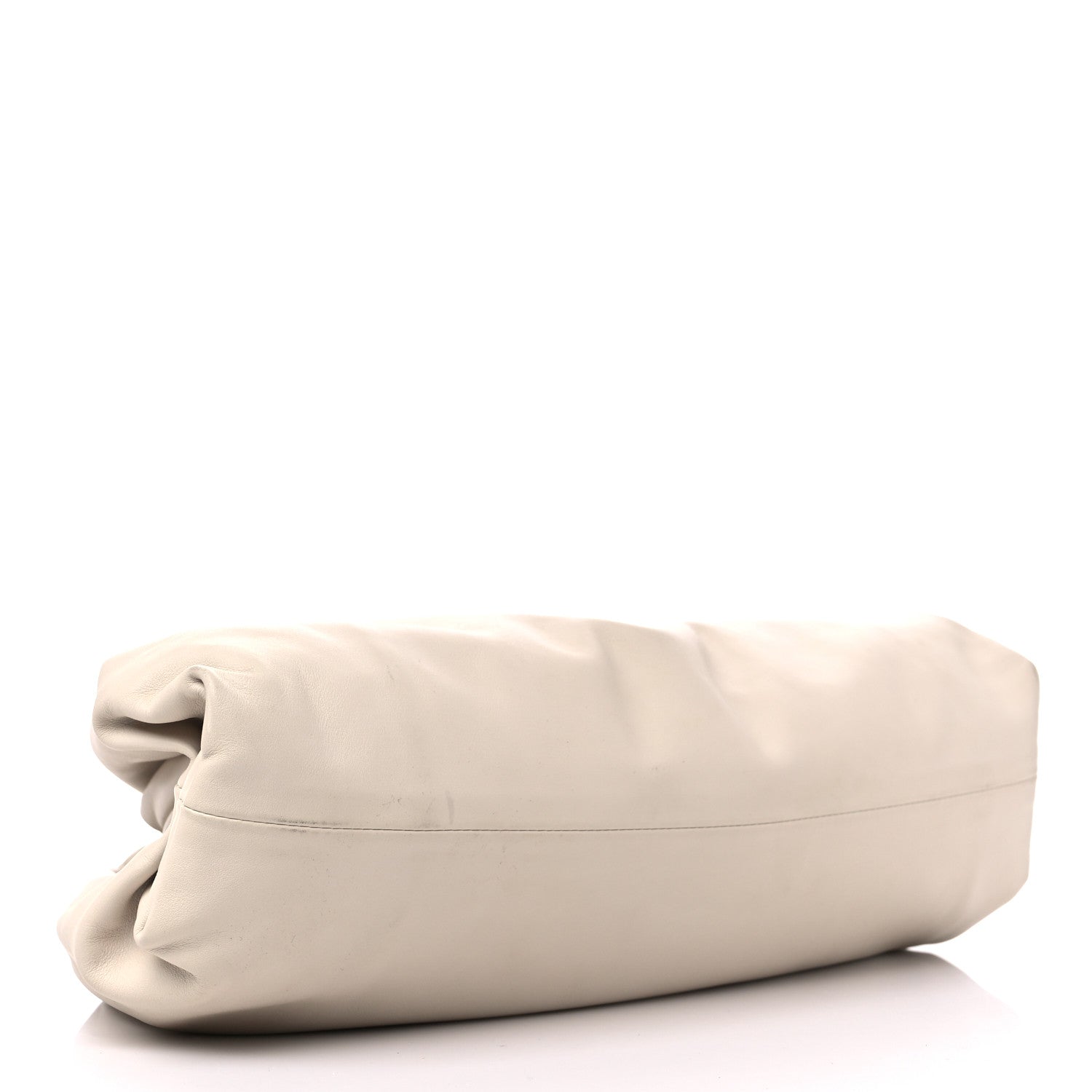 Bottega Veneta Smooth Butter Calf The Pouch Oversized Clutch Plaster 4 of 15