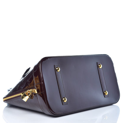 Louis Vuitton Vernis Alma GM Amarante 4 of 6
