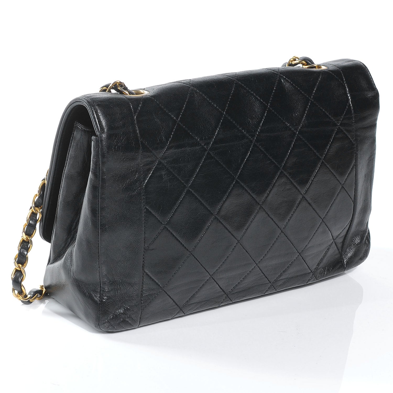 Chanel Lambskin Medium Single Flap Black 3 of 7