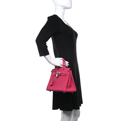 Hermes Togo Birkin 25 Rose Mexico 2 of 32